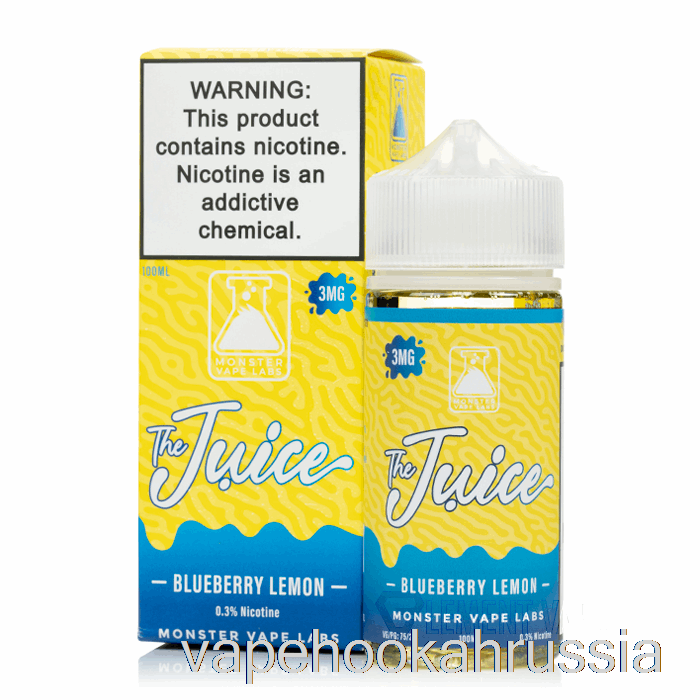 Vape Russia черника лимон - сок - 100мл 12мг